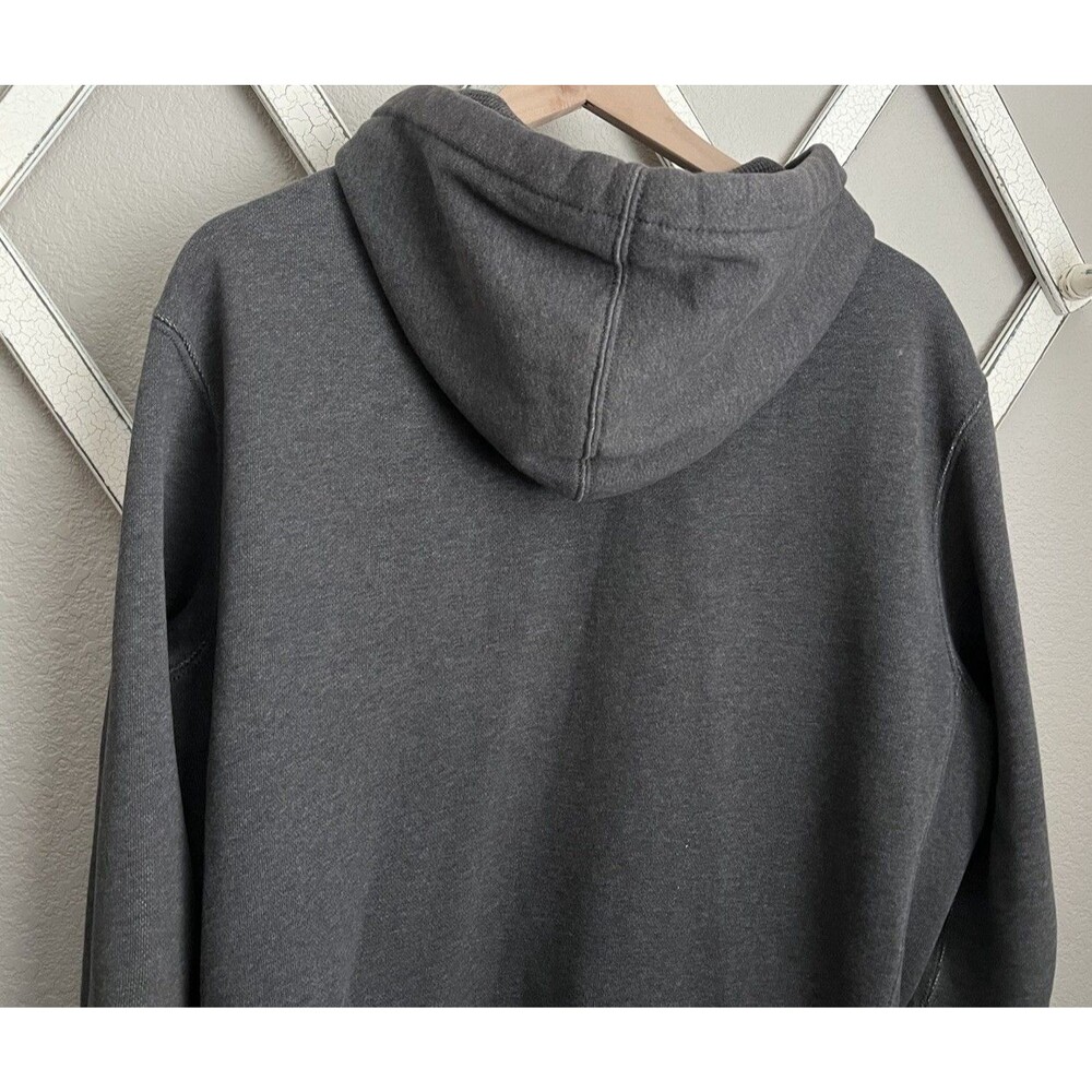 Polo by Ralph Lauren Men’s L Full Zip Hoodie Sweatshirt Jacket -Gray w/ Red Pony - Picture 8 of 9
